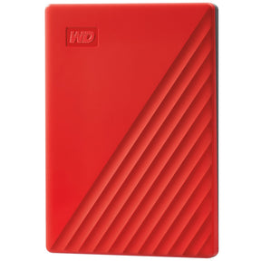 WD My Passport WDBYVG0020BRD-WESN 2 TB Portable Hard Drive - External - Red — WDBYVG0020BRD-WESN