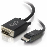 C2G 15ft (4.6m) DisplayPort Male to VGA Male Active Adapter Cable - Black — 54343