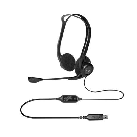 Logitech 960 USB Computer Headset — 981-000836