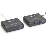 Black Box KVM-over-IP Switchable Extender Kit - LAN, 4-Port, 100m — EMD100USB