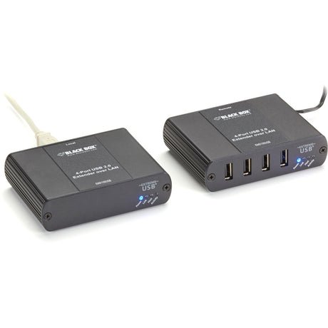 Black Box KVM-over-IP Switchable Extender Kit - LAN, 4-Port, 100m — EMD100USB