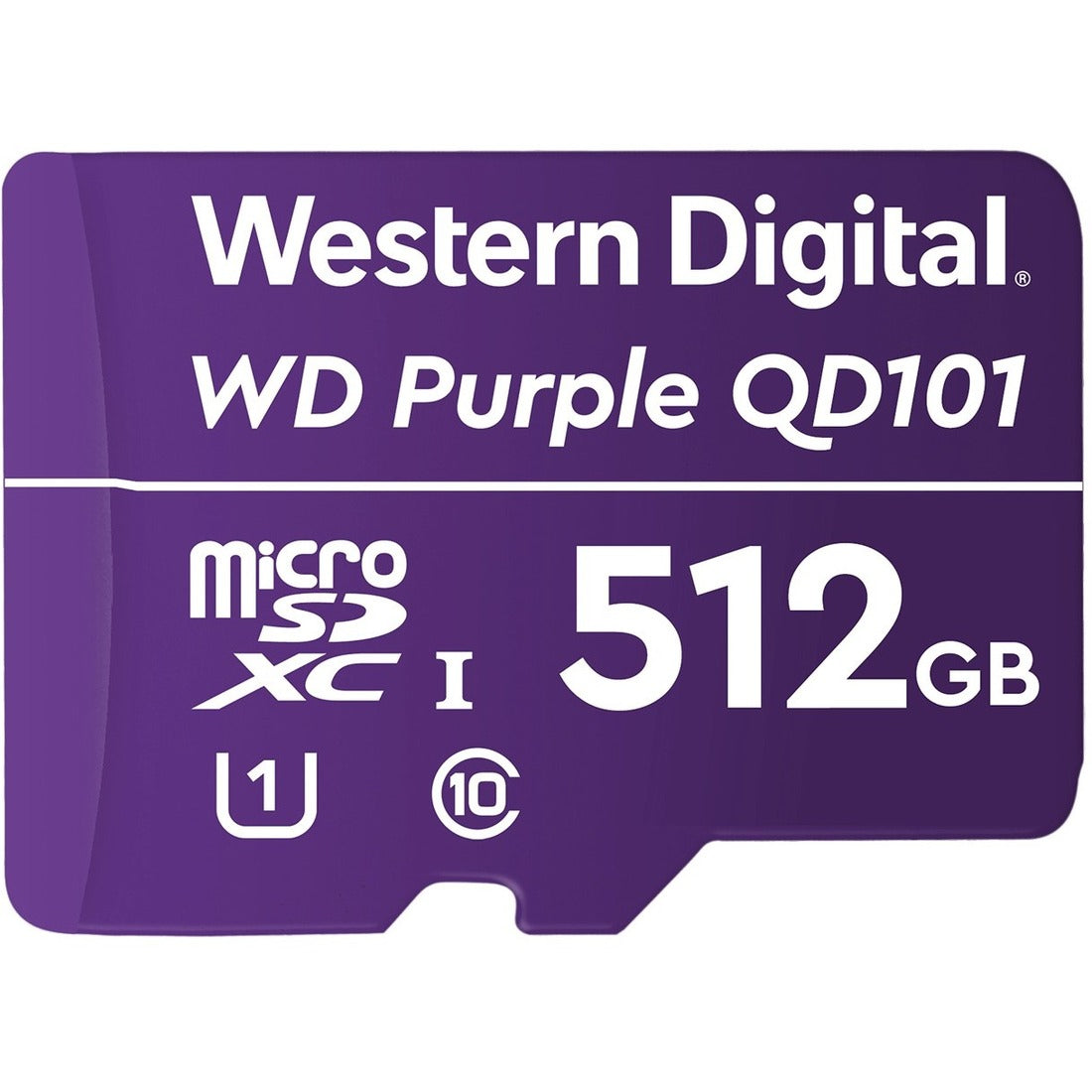 WD Purple 512 GB Class 10/UHS-I (U1) microSDXC — WDD512G1P0C-85AEL0