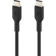 Belkin 60W USB-C to USB-C Cable - 480 Mbps - PVC - M/M - 1m/3.3ft - Black — CAB003bt2MBK