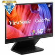ViewSonic VP16-OLED 15.6 Inch 1080p Portable OLED Monitor with 2 Way Powered 40W USB C, Pantone Validated, Factory Calibrated, Built in Ergonomic Stand with Protective Cover — VP16-OLED