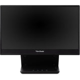ViewSonic VP16-OLED 15.6 Inch 1080p Portable OLED Monitor with 2 Way Powered 40W USB C, Pantone Validated, Factory Calibrated, Built in Ergonomic Stand with Protective Cover — VP16-OLED