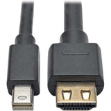 Eaton Tripp Lite Series Mini DisplayPort 1.4 to HDMI Active Adapter Cable (M/M), 4K 60 Hz, 4:4:4, HDR, HDCP 2.2, 6 ft. (1.8 m), TAA — P586-006-HD-V4A