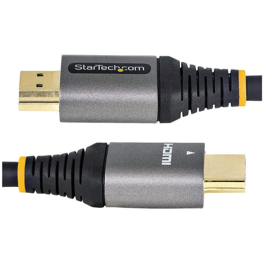 StarTech.com 16ft (5m) Premium Certified HDMI 2.0 Cable, High Speed Ultra HD 4K 60Hz HDMI Cable w/ Ethernet, HDR10, UHD HDMI Monitor Cord — HDMMV5M