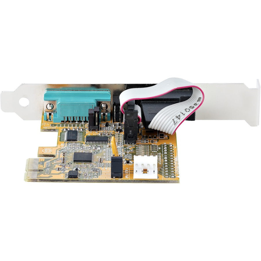 StarTech.com 2-Port PCI Express Serial Card, Dual Port PCIe to RS232 (DB9) Serial Card, 16C1050 UART, COM Retention, Windows & Linux — 21050-PC-SERIAL-CARD