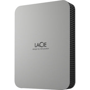 LaCie Mobile Drive STLP5000400 5 TB Portable Hard Drive - 2.5" External - Moon Silver — STLP5000400