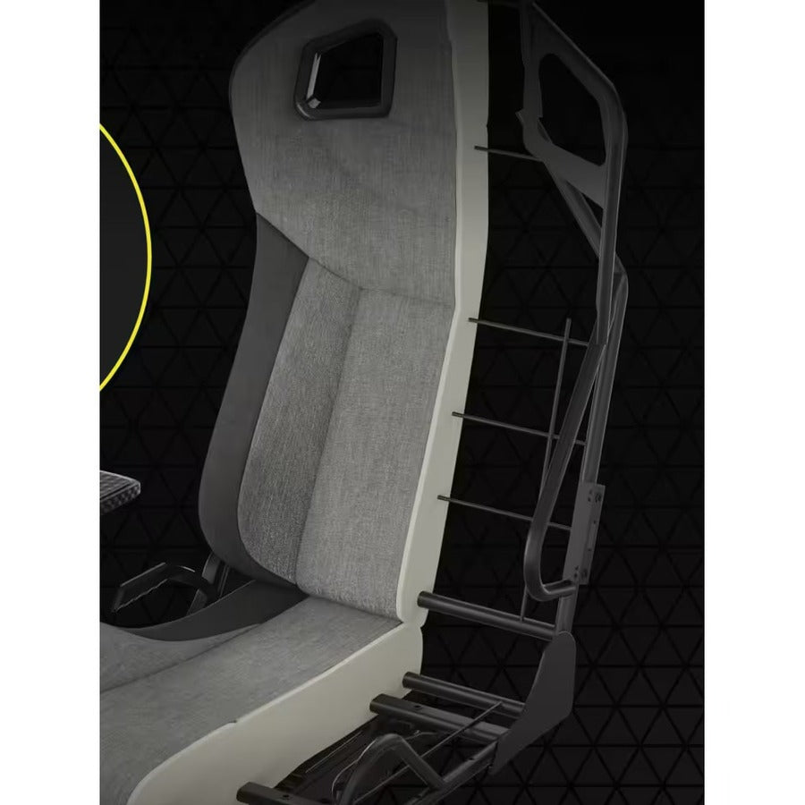 Corsair T3 RUSH Fabric Gaming Chair (2023) - Grey/Charcoal — CF-9010056-WW