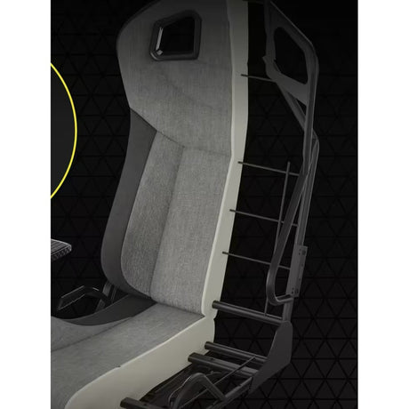 Corsair T3 RUSH Fabric Gaming Chair (2023) - Grey/Charcoal — CF-9010056-WW