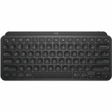 Logitech MX Keys Mini Minimalist Wireless Illuminated Keyboard, Compact, Bluetooth, Backlit, USB-C, Black — 920-010475