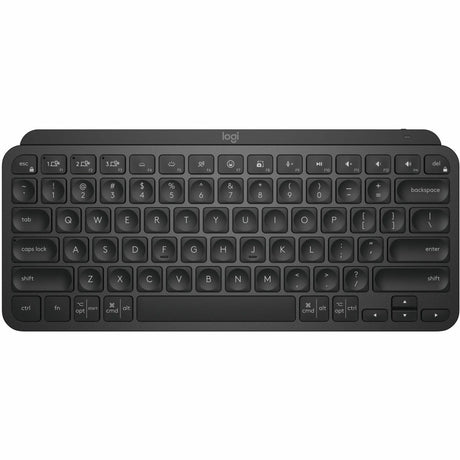 Logitech MX Keys Mini Minimalist Wireless Illuminated Keyboard, Compact, Bluetooth, Backlit, USB-C, Black — 920-010475