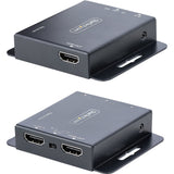 StarTech.com 4K HDMI Extender over CAT6/CAT5 Ethernet Cable, 4K 30Hz or 1080p 60Hz Video Extender, HDMI Transmitter and Receiver Kit — EXTEND-HDMI-4K40C6P1