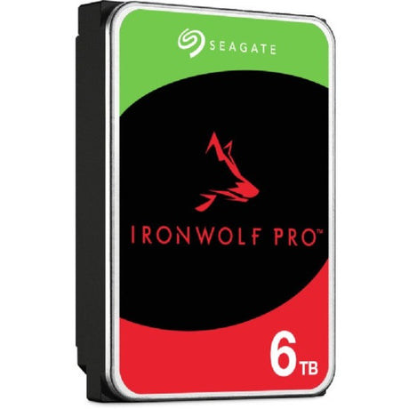 Seagate IronWolf Pro ST6000NT001 6 TB Hard Drive - 3.5" Internal - SATA (SATA/600) - Conventional Magnetic Recording (CMR) Method — ST6000NT001