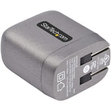 StarTech.com 30W USB-C Wall Charger, Portable GaN Charger w/ USB Power Delivery Fast Charging, USB-IF Certified, 6ft Cable, USB-C Charger — WCH1C30
