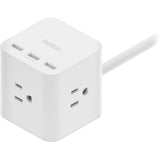Belkin 3-Outlet Power Cube with 5-Foot Cord and USB-A Ports — SRA006p3tt5