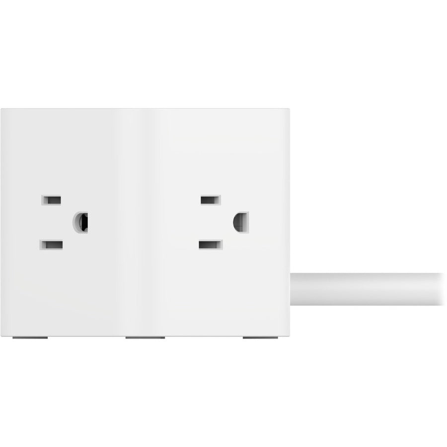 Belkin 3-Outlet Power Cube with 5-Foot Cord and USB-A Ports — SRA006p3tt5