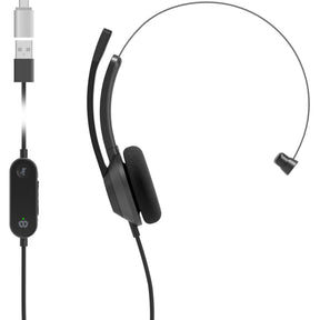 Cisco Headset 321 Wired Single On-Ear Carbon Black USB-A — HS-W-321-C-USB
