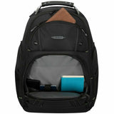 Targus Drifter TBB63805GL Carrying Case Rugged (Backpack) for 15" to 16" Notebook - Black - TAA Compliant — TBB63805GL