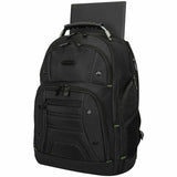 Targus Drifter TBB63805GL Carrying Case Rugged (Backpack) for 15" to 16" Notebook - Black - TAA Compliant — TBB63805GL