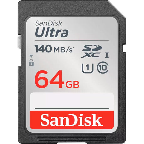 SanDisk Ultra 64 GB Class 10/UHS-I (U1) SDXC — SDSDUNB-064G-AN6IN