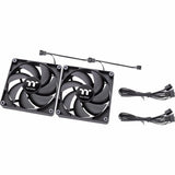 Thermaltake CT120 PC Cooling Fan (2-Fan Pack) - 2 Pack — CL-F147-PL12BL-A