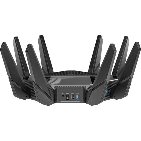 Asus ROG Rapture GT-AXE16000 Wi-Fi 6E IEEE 802.11ax Ethernet Wireless Router — GT-AXE16000