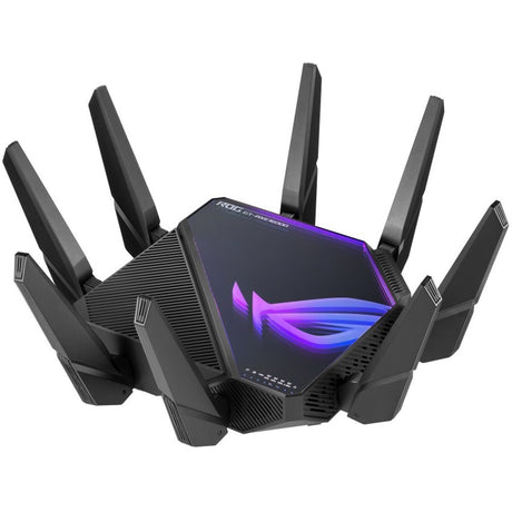 Asus ROG Rapture GT-AXE16000 Wi-Fi 6E IEEE 802.11ax Ethernet Wireless Router — GT-AXE16000