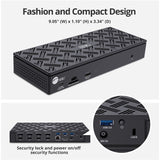 SIIG USB-C Quad Hybrid 4K Video Docking Station with 100W PD — JU-DK0Q11-S1