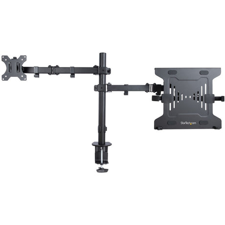 StarTech.com Monitor Arm with VESA Laptop Tray, For a Laptop & Single Display up to 32" (17.6lb/8kg), Adjustable Desk Laptop Arm Mount — A2-LAPTOP-DESK-MOUNT