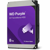WD Purple WD85PURZ 8 TB Hard Drive - 3.5" Internal - SATA (SATA/600) - Conventional Magnetic Recording (CMR) Method — WD85PURZ