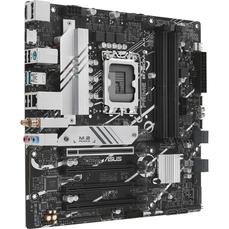Asus Prime PRIME B760M-A AX Desktop Motherboard - Intel B760 Chipset - Socket LGA-1700 - Micro ATX — PRIME-B760M-A-AX