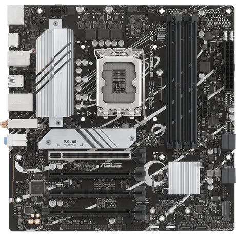 Asus Prime PRIME B760M-A AX Desktop Motherboard - Intel B760 Chipset - Socket LGA-1700 - Micro ATX — PRIME-B760M-A-AX