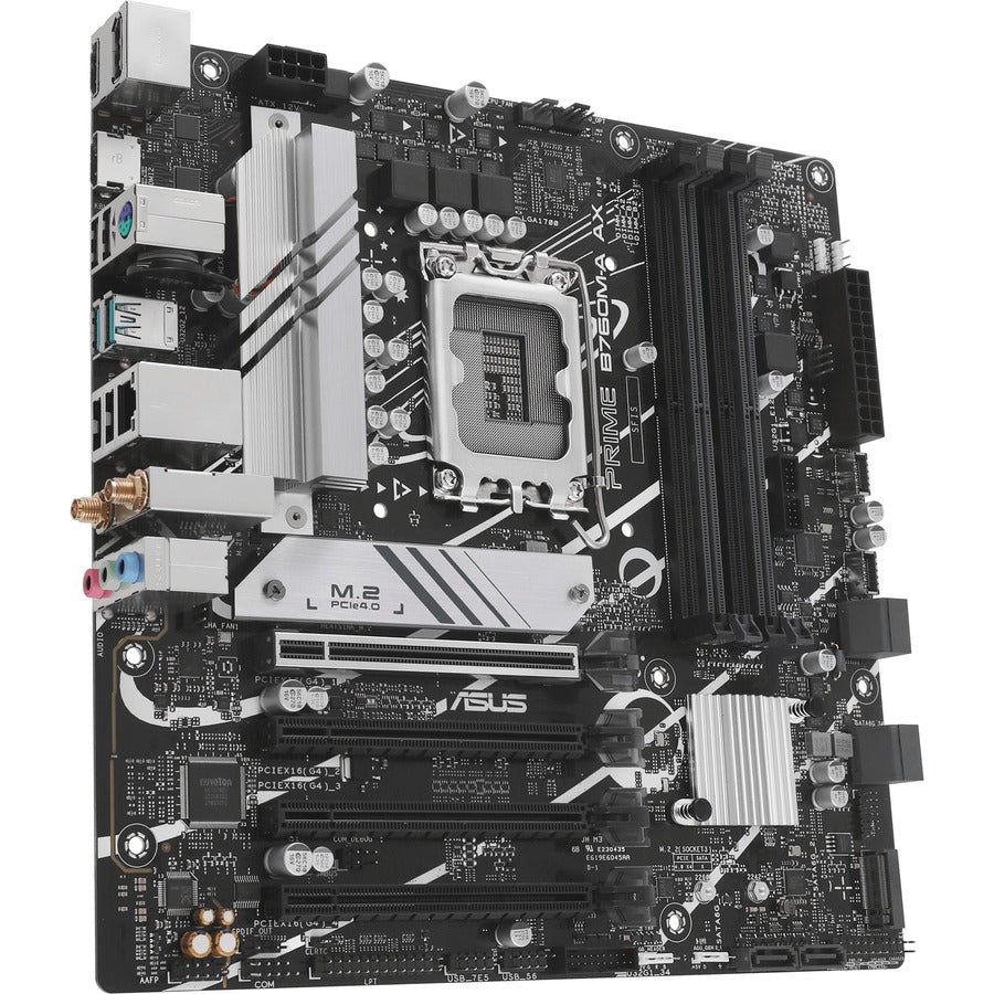 Asus Prime PRIME B760M-A AX Desktop Motherboard - Intel B760 Chipset - Socket LGA-1700 - Micro ATX — PRIME-B760M-A-AX