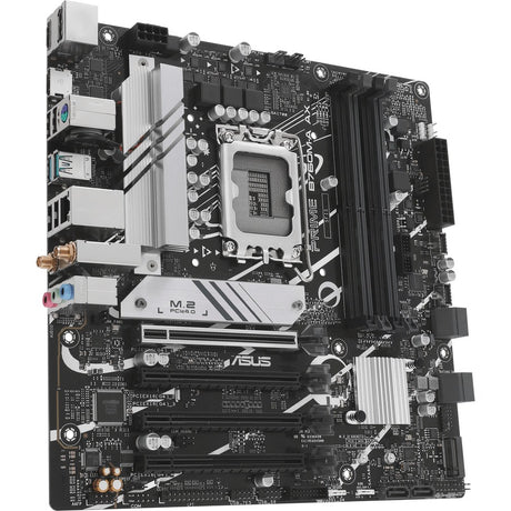 Asus Prime PRIME B760M-A AX Desktop Motherboard - Intel B760 Chipset - Socket LGA-1700 - Micro ATX — PRIME-B760M-A-AX