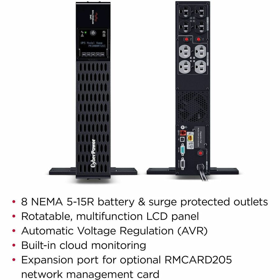 CyberPower PR1000RTXL2UC Smart App Sinewave UPS Systems — PR1000RTXL2UC