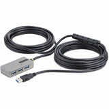 StarTech.com 33ft (10m) USB 3.2 Gen 1 5Gbps Active Cable with 4-Port USB Hub — U01043-USB-EXTENDER