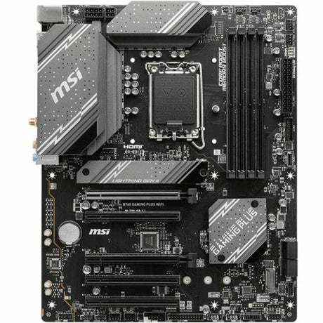 MSI B760 GAMING PLUS WIFI Gaming Desktop Motherboard - Intel B760 Chipset - Socket LGA-1700 - ATX — B760GPWIFI