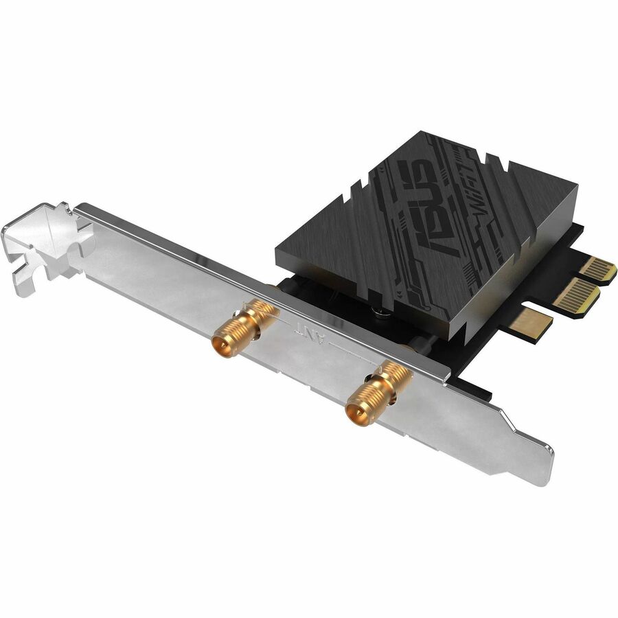 Asus PCE-BE92BT IEEE 802.11be Bluetooth 5.4 Wi-Fi/Bluetooth Combo Adapter for Computer -TAA-compliant — PCE-BE92BT