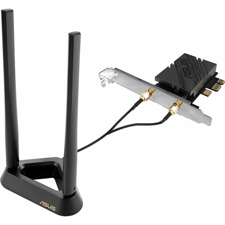 Asus PCE-BE92BT IEEE 802.11be Bluetooth 5.4 Wi-Fi/Bluetooth Combo Adapter for Computer -TAA-compliant — PCE-BE92BT