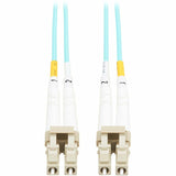 Eaton Tripp Lite Series 10Gb Duplex Multimode 50/125 OM3 OFNP Fiber Patch Cable (LC/LC) - Aqua, 6 m (19.7 ft.), TAA — N820-06M-TAA