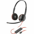 Poly Blackwire 3220 Stereo Headset +USB-C/A Adapter TAA — 8M3U6AA#ABA