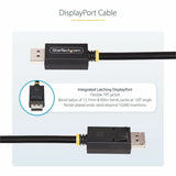 StarTech.com 6ft DisplayPort 2.1 Cable, VESA Certified DP40 DisplayPort Cable w/UHBR10/HDR/DSC 1.2a/HDCP 2.2, 8K 60Hz, DP 2.1 Cord — DP21-6F-DP40-CABLE