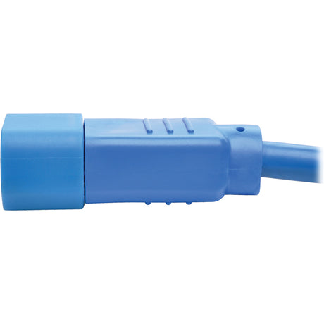 Eaton Tripp Lite Series Heavy-Duty PDU Power Cord, C13 to C14 - 15A, 250V, 14 AWG, 3 ft. (0.91 m), Blue — P005-003-ABL