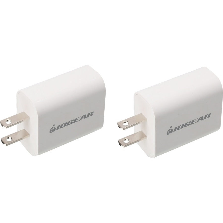 IOGEAR GearPower Compact USB-C 20W Charger 2-Pack — GPAWC20W2P