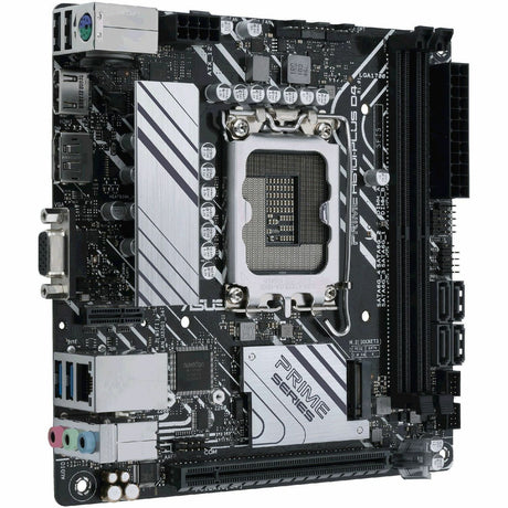 Asus Prime PRIME H610I-PLUS D4-CSM Desktop Motherboard - Intel H610 Chipset - Socket LGA-1700 - Mini ITX — PRIMEH610I-PLUSD4-CSM