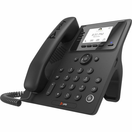 Poly CCX 350 IP Phone - Corded - Corded - Desktop, Wall Mountable - Black — 848Z7AA#AC3