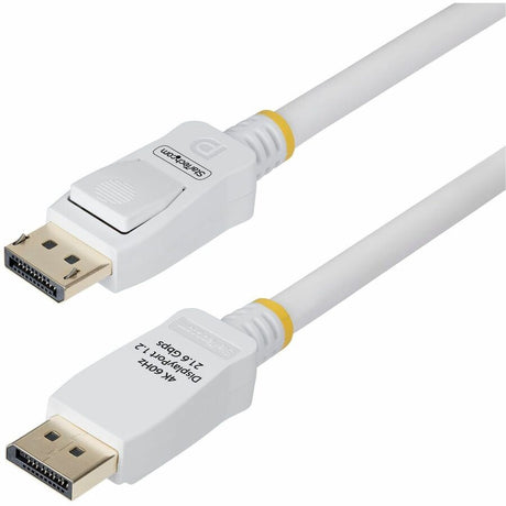 StarTech.com 10ft DisplayPort Cable - White — DP12-CABLE-10FTW
