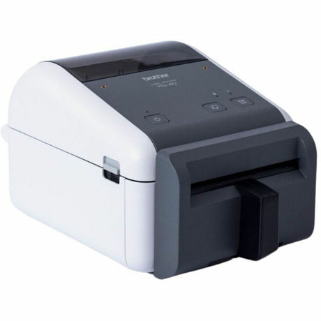 Brother TD-4420DNFC Desktop Direct Thermal Printer - Monochrome - Label Print - Fast Ethernet - USB - USB Host - Serial - With Cutter — TD4420DNFC